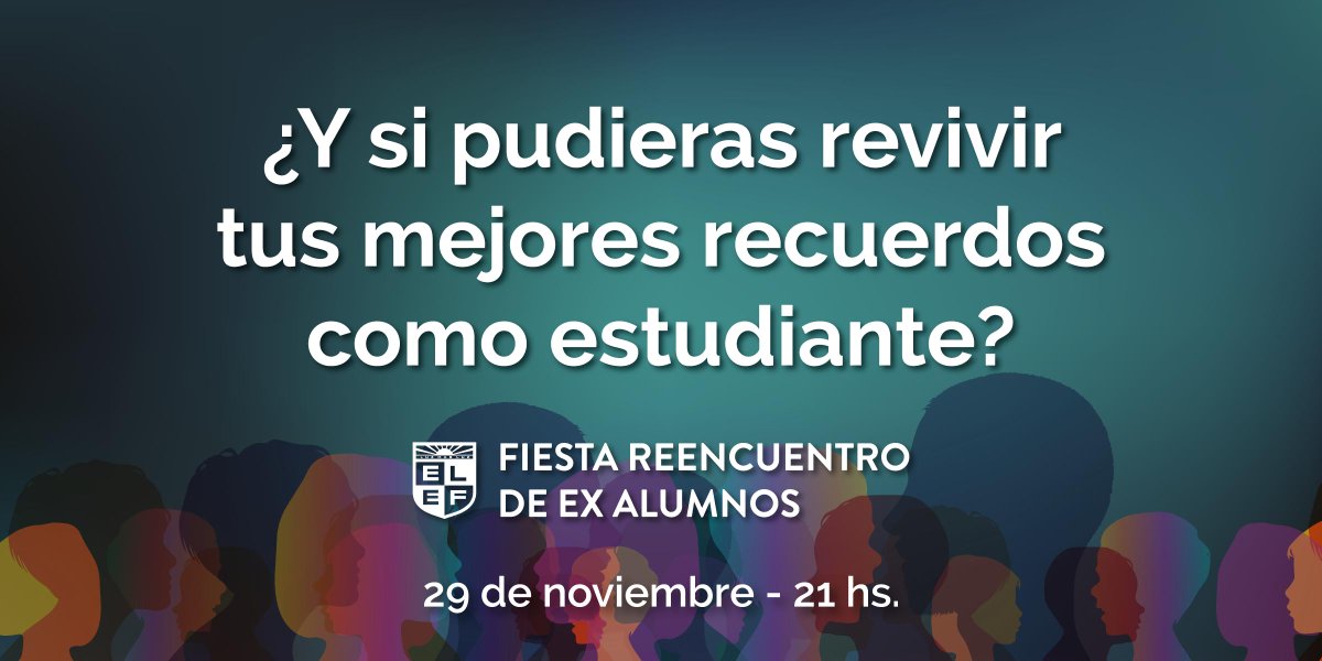 MontevideoLatam's tweet image. ¡Se viene la Fiesta de Reencuentro de Ex Alumnos del ELBIO! Celebrando nuestro 150 aniversario, esta fiesta reunirá a todas las generaciones en una noche llena de sorpresas, emociones y diversión. #YoFuiAlElbio

 fiestadelelbio.com