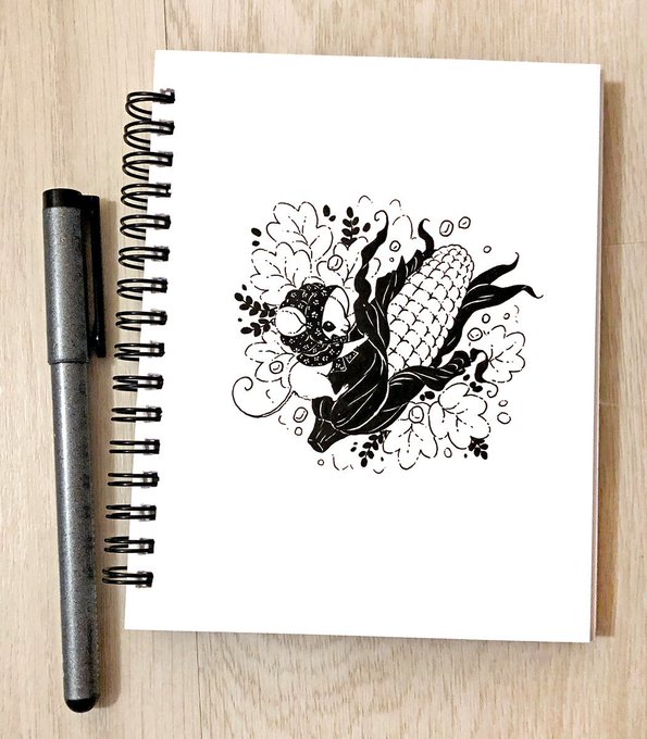 Day 6, Husky ?? #Inktober #Inktober2019 #InktoberDay6 