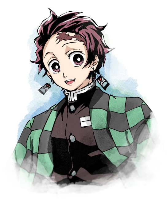 💙Sayo💙さんがTwitterに投稿した竈門炭治郎(鬼滅の刃)のイラスト。