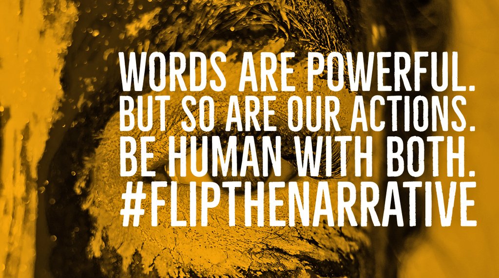 #MondayMotivation #WordsMatter #actionsmatter #inclusion #Diversity #human #flipthenarrative 💜