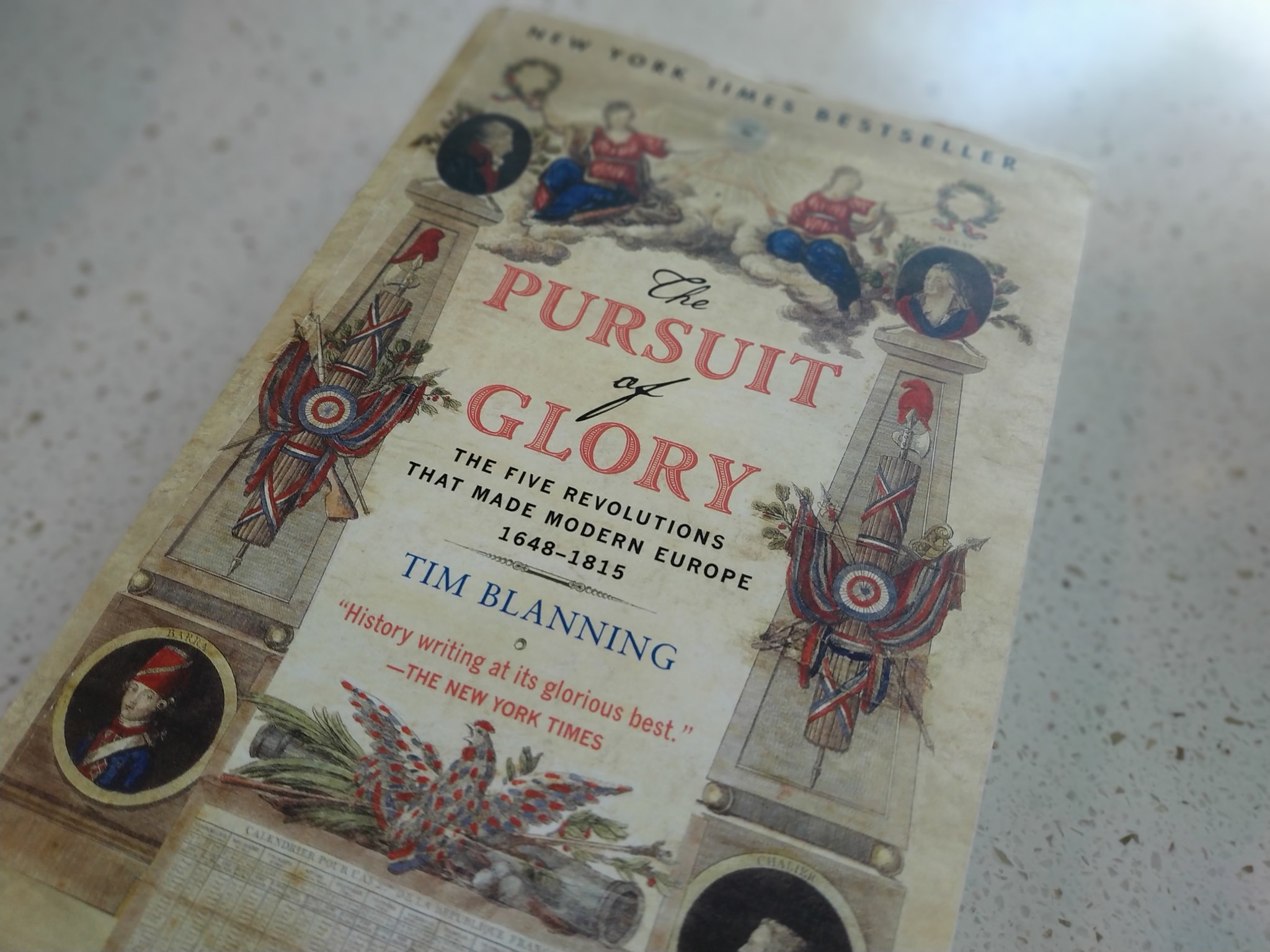 adrian on Twitter: "@_FullyBooked The Pursuit of Glory, by Tim Blanning Usually takes me a month to finish this thick of a book. Though I'm this at a much faster pace