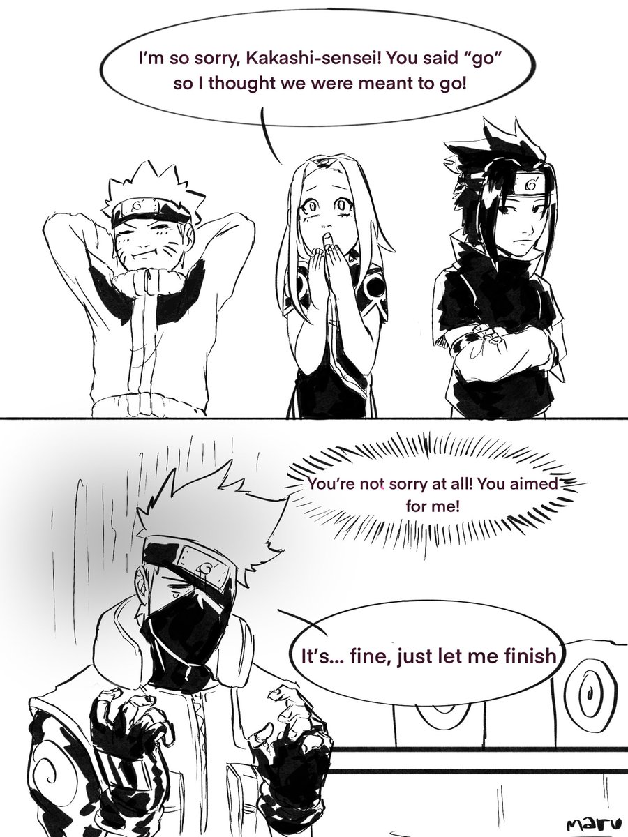 A great day training with kakashi sensei (1/2) 