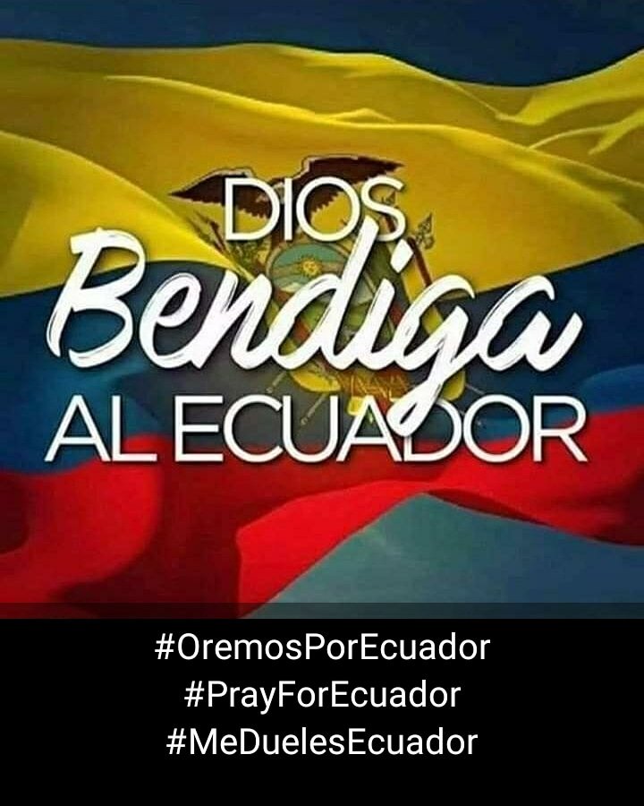 ChoezLili's tweet photo. #OremosPorEcuador
#PrayForEcuador
#MeDuelesEcuador
Soluciones antes que enfrentamientos. #Ecuador necesita trabajar con seguridad. Ya basta! https://t.co/X8GpyXohiA