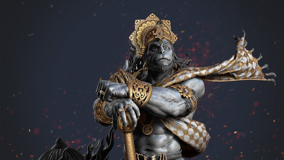 FriendlyMonkey's tweet image. Good morning! Praise be to hanuman❤