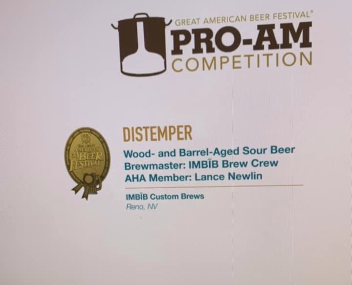 lnewlin's tweet photo. What a week at #GABF2019   
I still can’t believe we won gold! https://t.co/7FgocVg3IY
