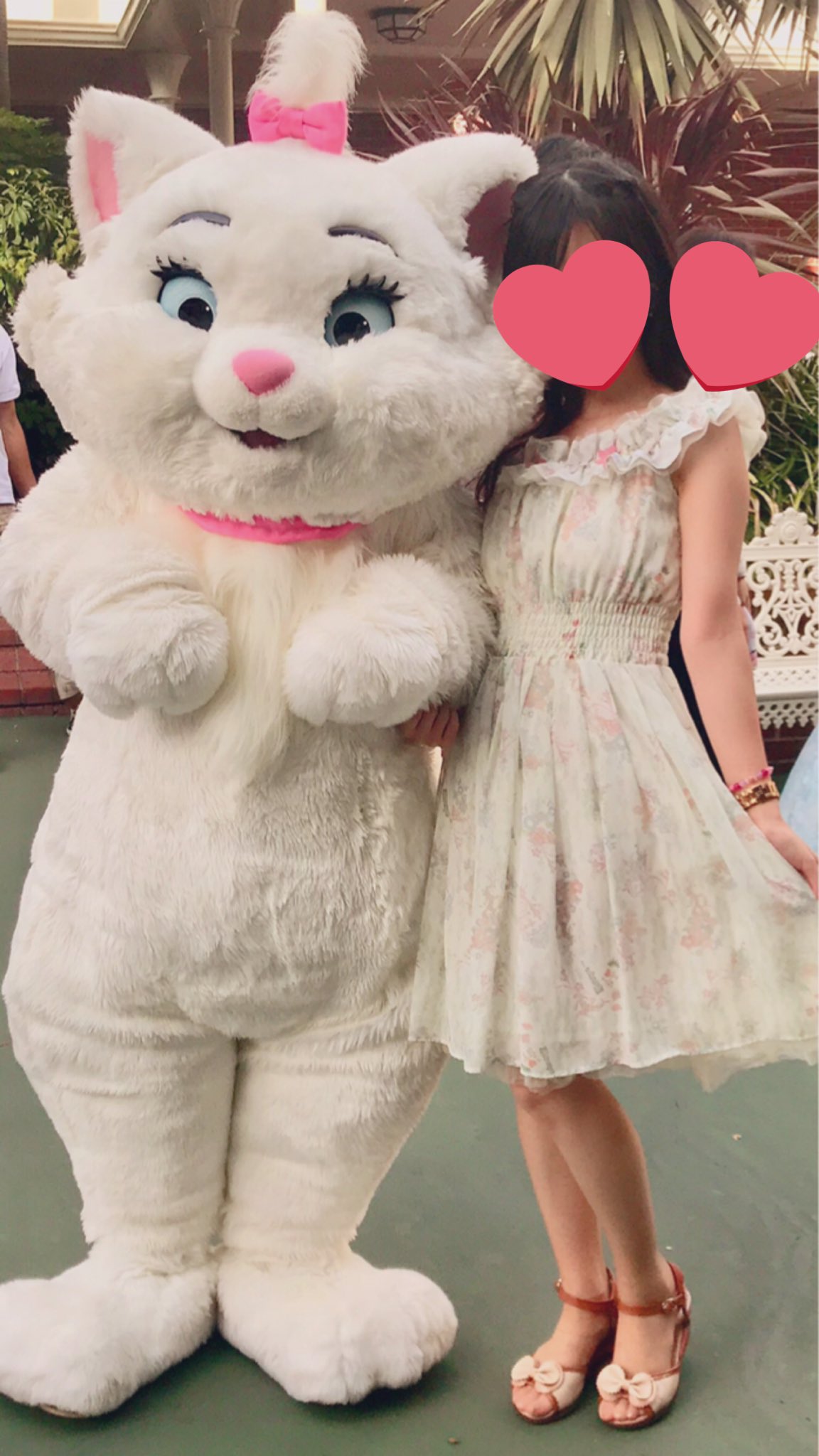 Riko マリーちゃんとグリ出来た ジゼルのデートワンピと色も合って たし何よりふわふわで可愛かった この ワンピース貸せるのでどなたか 18日ジゼル併せしませんか ドレス カーテン アニメ確定済です Dハロ Dハロ仮装 Dハロ仮装者