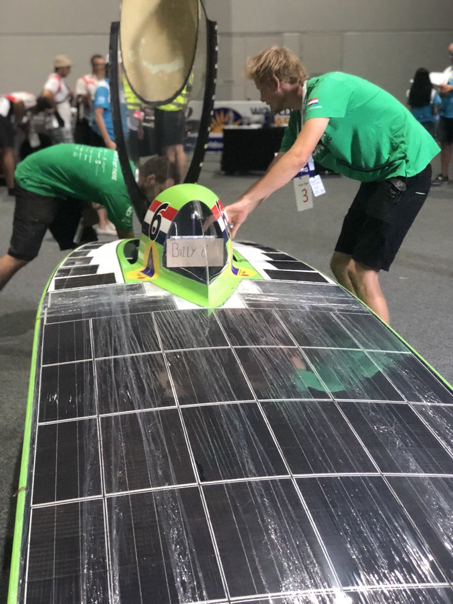 Bridgestone World Solar Challenge tweet media