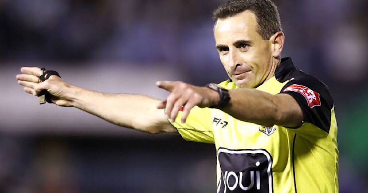 SydneySentinel's tweet photo. #NRLGrandFinal NRL announce three referees for each player next season to combat grand final blunder. https://t.co/wv7X3LxHdq