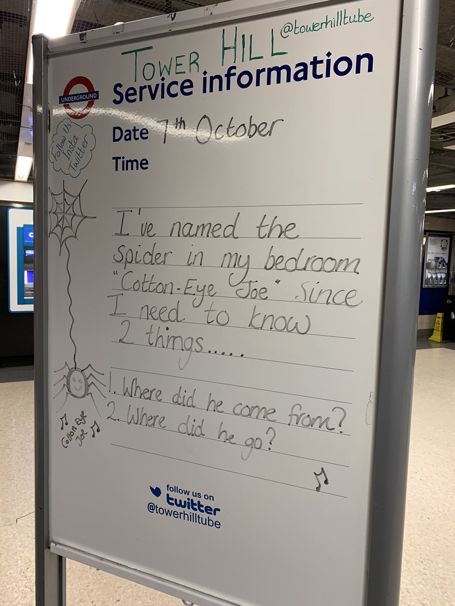 🕷 You’ll be humming this alllllll day ! You’re welcome 🤣<a href="/visitlondon/">Visit London</a> <a href="/TfL/">TfL</a> <a href="/circleline/">Circle Line</a> <a href="/districtline/">District Line</a> <a href="/willesdenstaff/">James</a> <a href="/piccadillystaff/">@piccadillystaff</a> <a href="/piccadilly_west/">JonathanByrne</a> <a href="/ashpar11/">ASHOK PARMAR</a> <a href="/allontheboard/">All On The Board</a> <a href="/RussellSquare_/">Russell Square</a> @CoventGdnTube <a href="/RednexMusic/">Rednex</a>