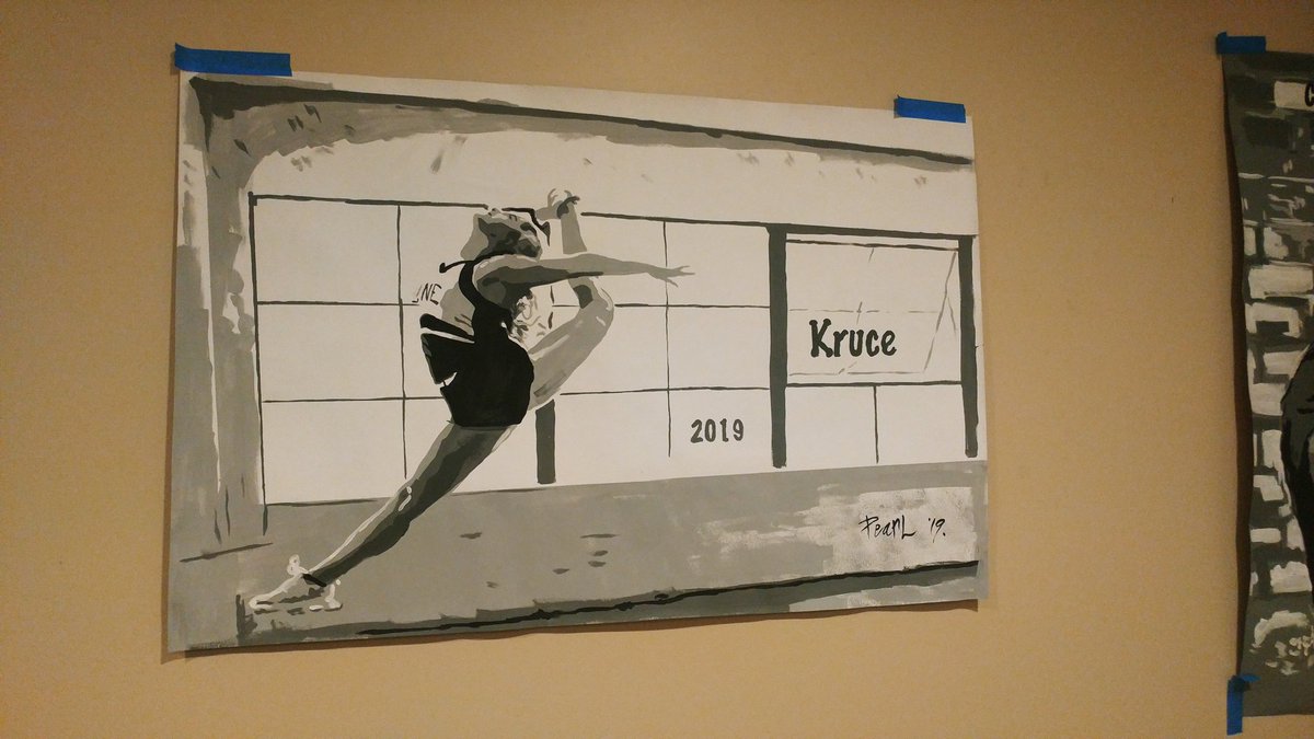 oyster_art's tweet photo. This is Eden Kruce, 2019 @LNEStarStrutter. Good luck to you &amp; your squad in all of your performances &amp; competitions this year. #art #theHallway @lne_star https://t.co/nqesOZKMfm