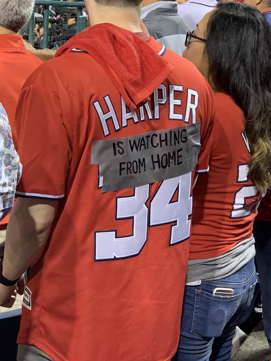 My favorite jersey I’ve seen at the <a href="/Nationals/">Washington Nationals</a>  game so far.