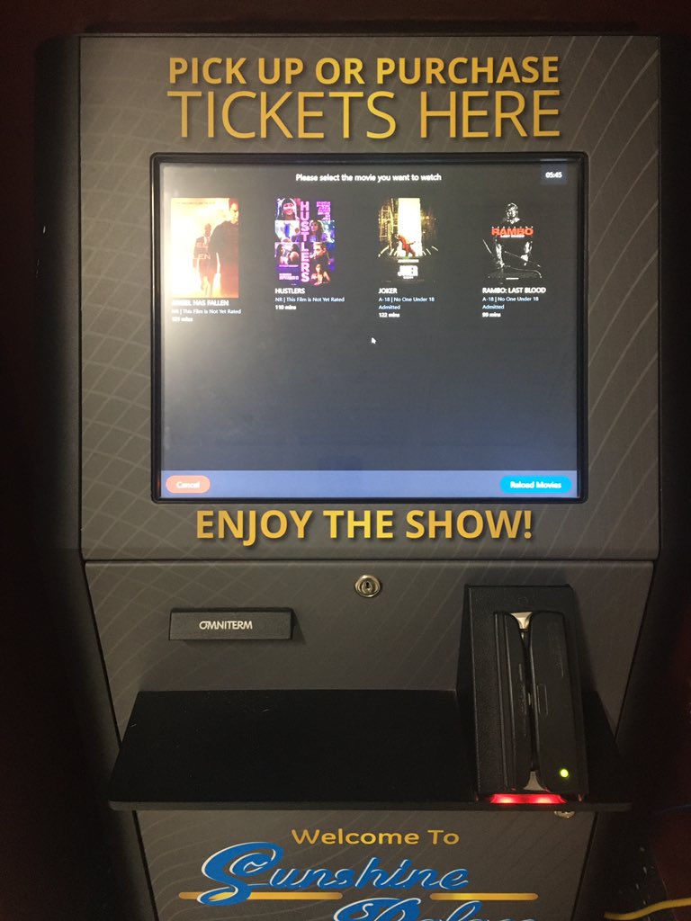 kharysharpe's tweet photo. Starting today (only in Portmore) you can now buy 💳 your movie tickets 🎫 directly on the Kiosk. #sunshinepalace #Jamaica #portmore #islandfirst #ecommerce @getwiseco https://t.co/YKP1QrCURm