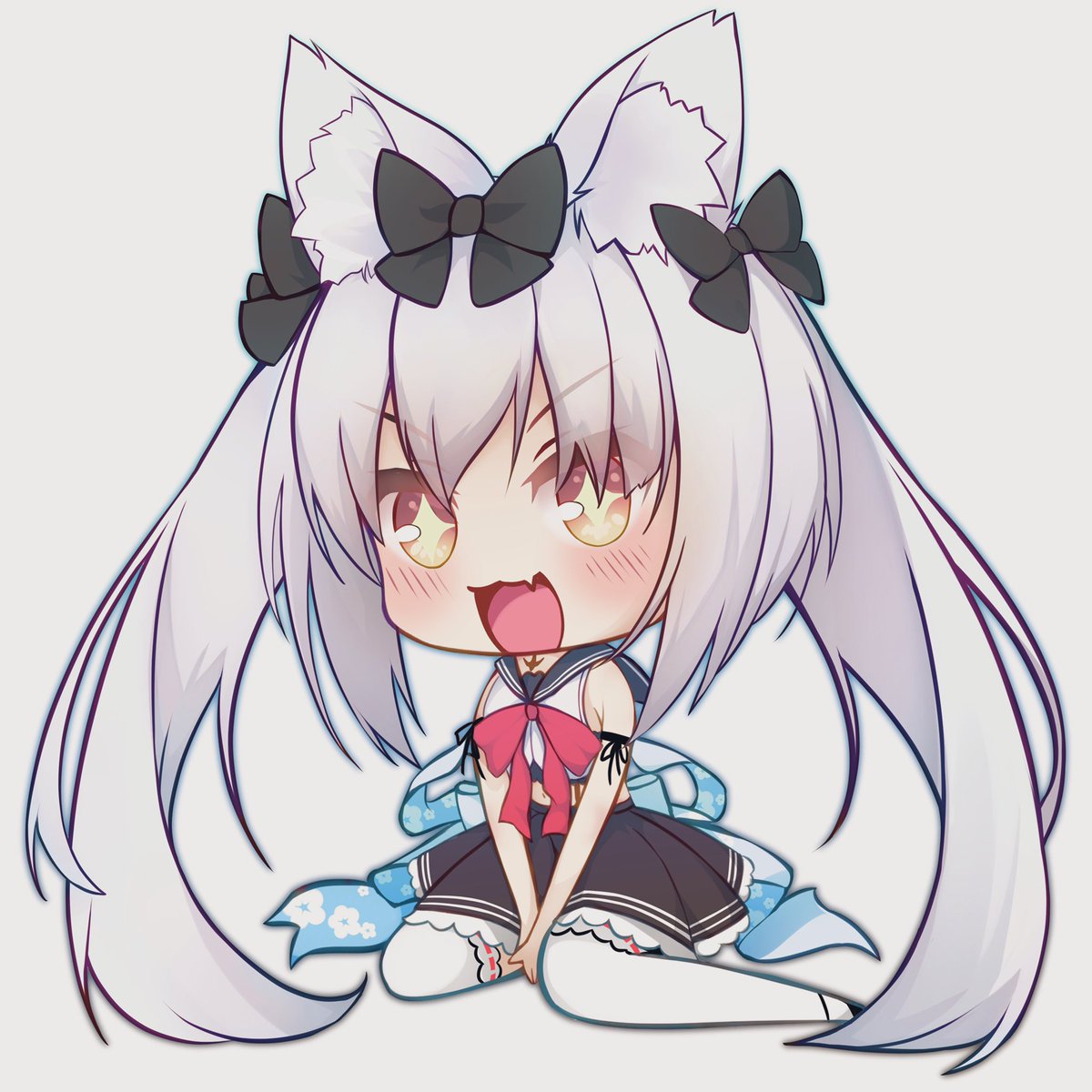 アズレン アニメで雪風様出てきたら嬉しいなー絵 雪風 雪風様あるのだ キラキラ アズ 風音もみじ のイラスト