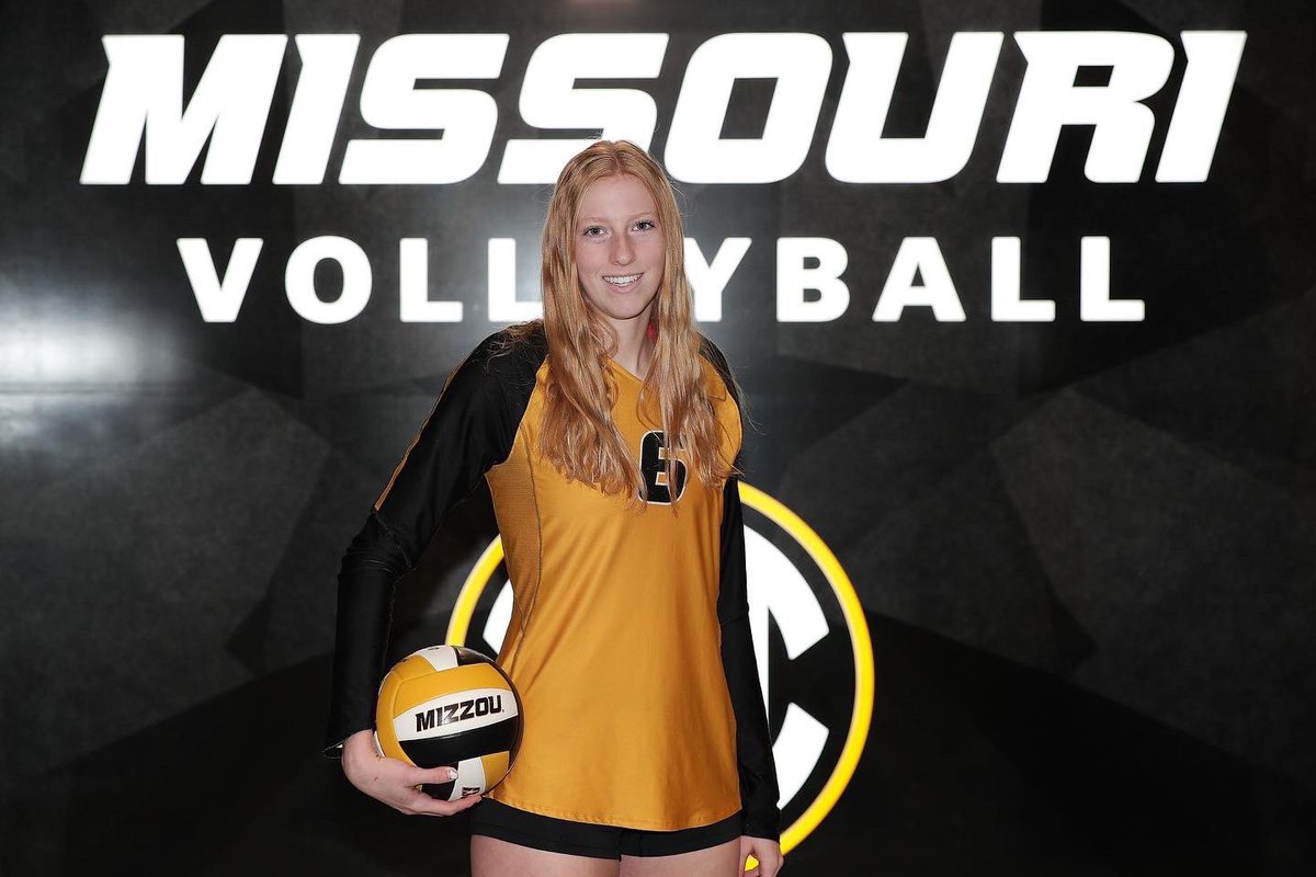 Congrats to <a href="/kayleecox88/">Kaylee Cox</a> for committing to <a href="/MizzouVB/">Mizzou Volleyball</a> to continue her volleyball career! We are proud of you! #family