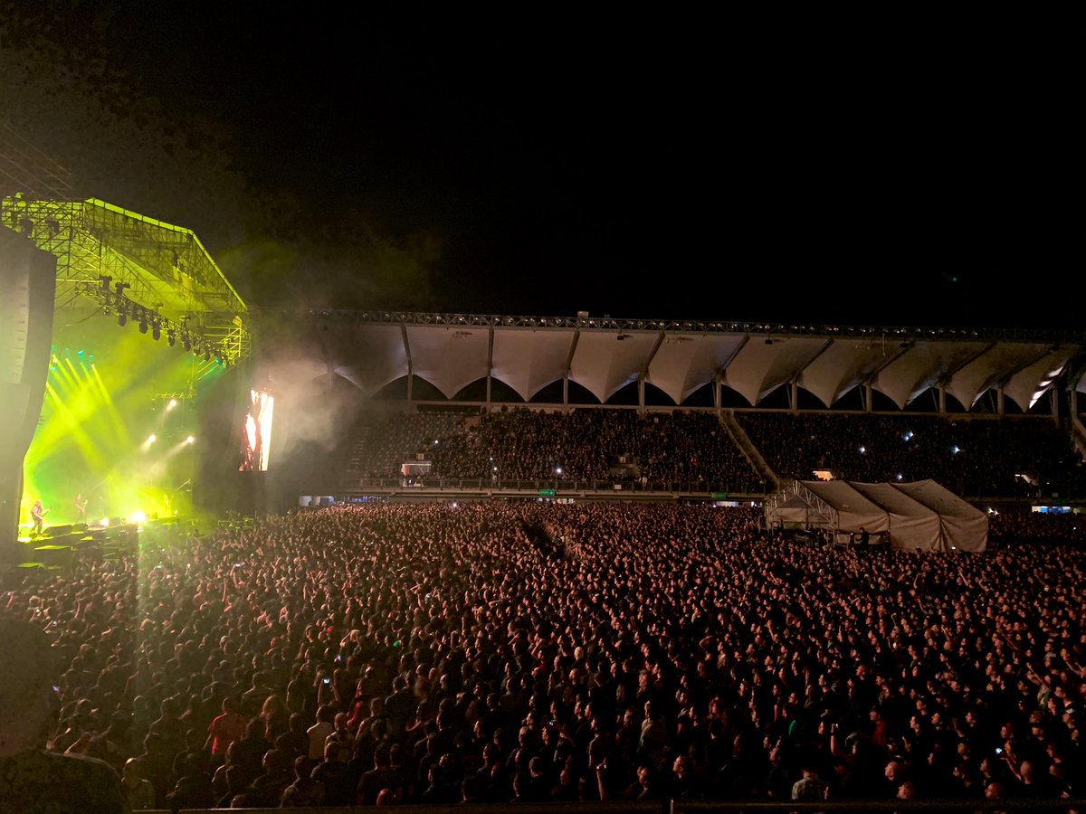 #Slayer ya comenzó en #SGL2019 🤘🏾