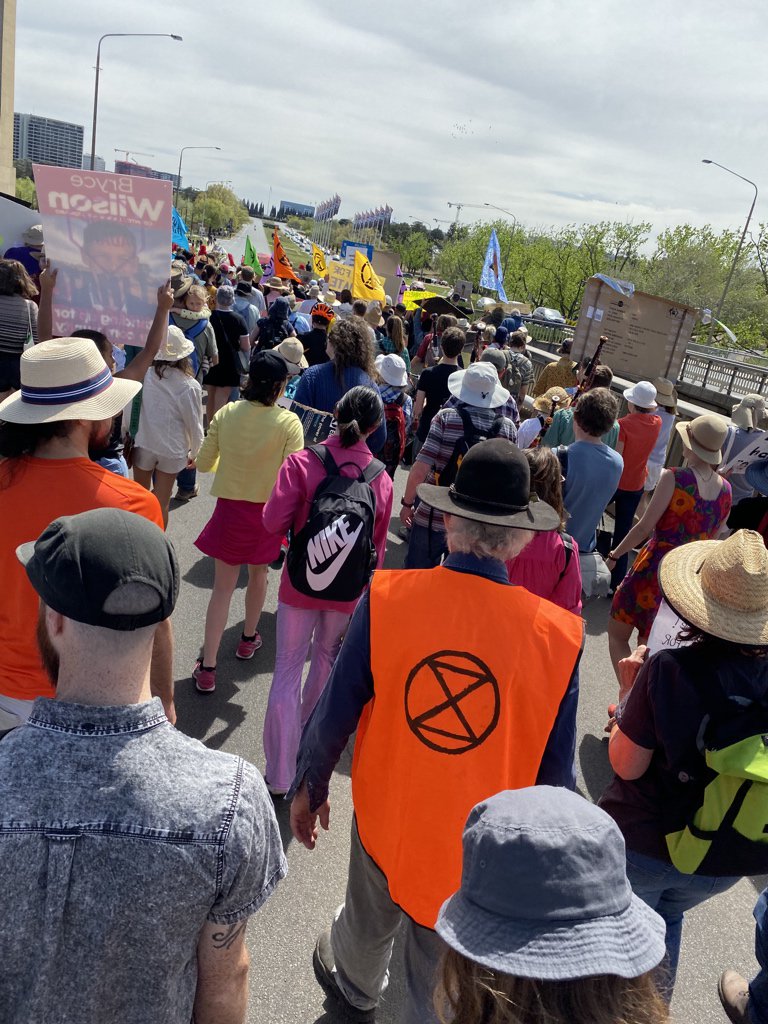 Aitch_El's tweet image. #XRACT Canberra
#SpringRebellion #ExtinctionRebellion 
@XRebellionAus