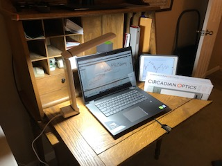 PeterLBrandt's tweet photo. Amber Leong, a good family friend, is on @ABCSharkTank  tonight for her fantastic lamps from @CircadianOptics my official lighting source at the office or when traveling. Circadian lighting is a MUST for traders with irregular hours. Order yours at https://t.co/VkunWbVm0U https://t.co/guJr5xzBWd