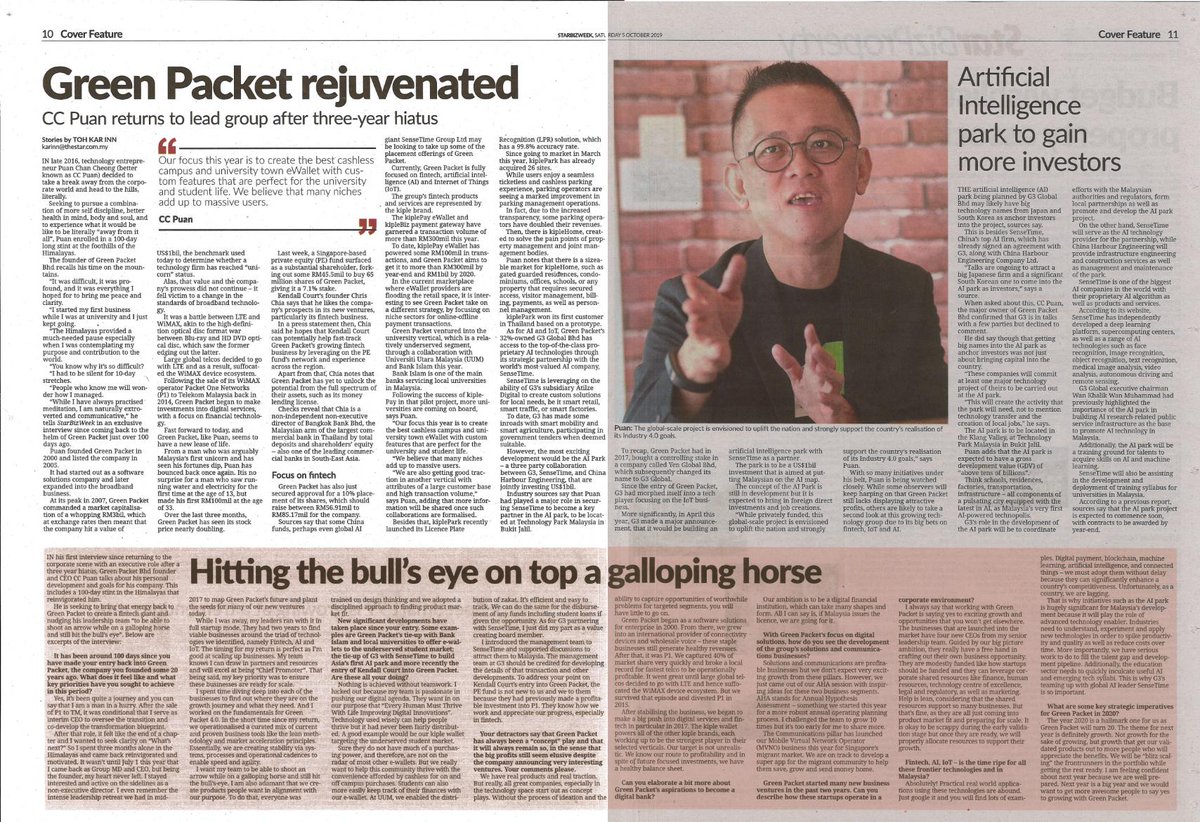 ccpuan's tweet image. Nothing is achieved without teamwork. I lucked out because I have a strong team who believes in the Group's purpose that is 'Every Human Must Thrive with Life Improving Digital Innovations'.

#greenpacket #fintech #ccpuan