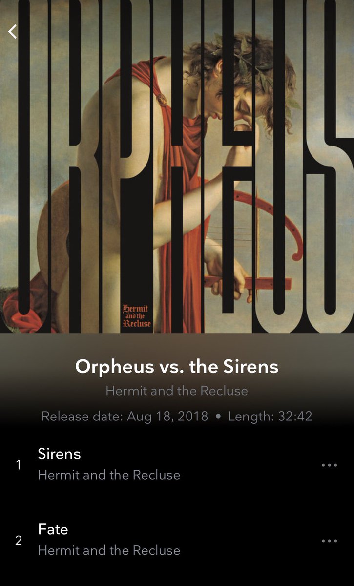 Dojo Homer say: Listen to “Orpheus and the Sirens” by Hermit and the Recluse