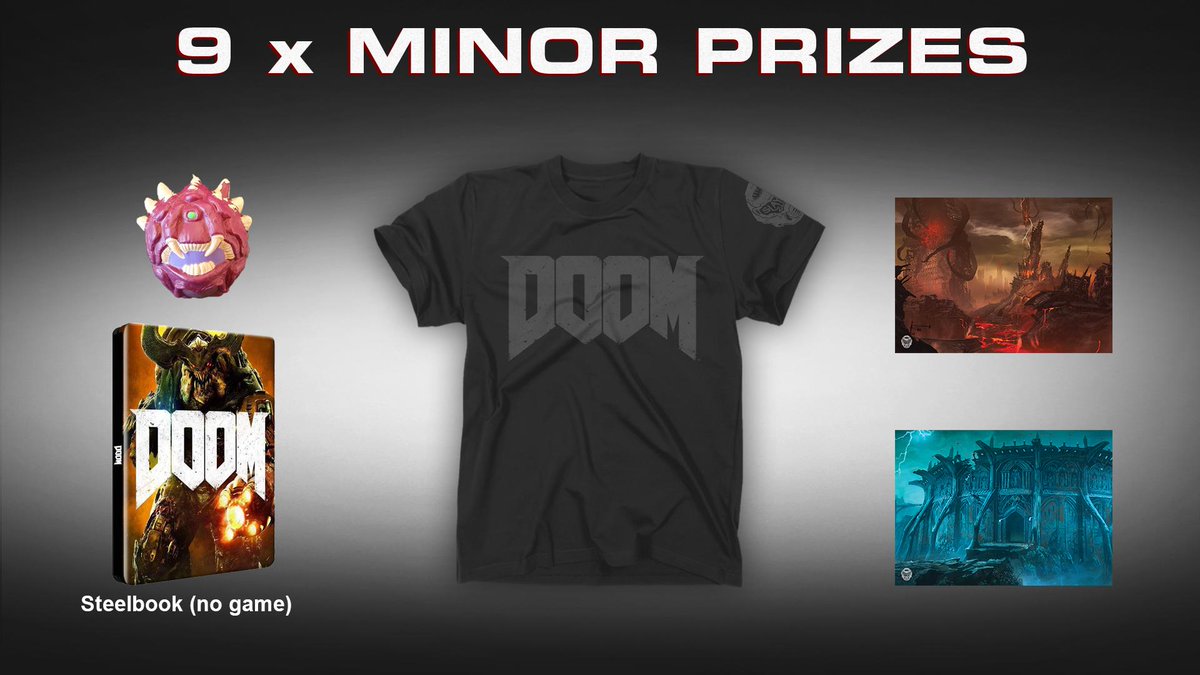 We’re giving away prizes for the DOOM Slayer’s Club ANZ Giveaway of October! To be in the running:

1) Retweet
2) Follow us
3) Answer: You have been chosen to create new armour for DOOM Slayer - what armour are you creating and why?

Aus/NZ only. T&amp;Cs beth.games/2Ir4ixC