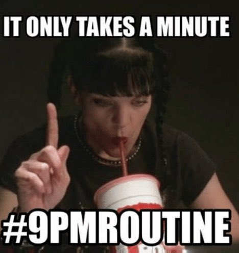 MtWashingtonPD's tweet photo. One minute to protect your stuff; lock those doors, secure those valuables, turn on some lights. #MWPD #9PMRoutine https://t.co/Q8YzzVEx9x