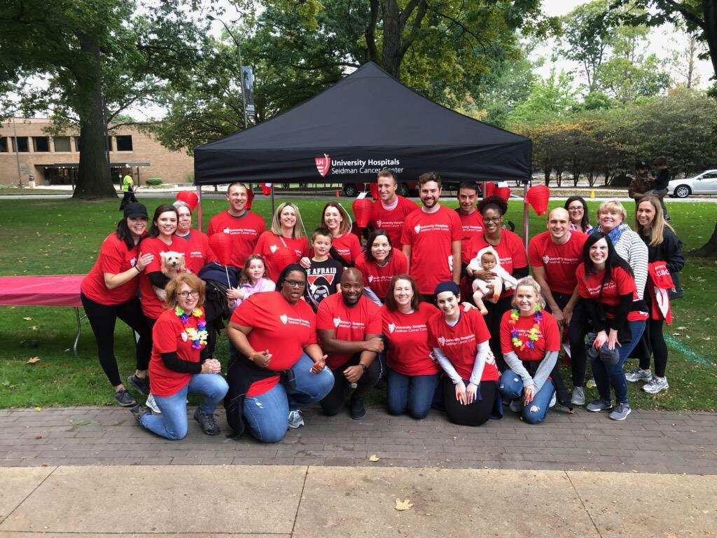 Seidman Hematology Present at #LightTheNight ⁦@LLSusa⁩ #UHproud