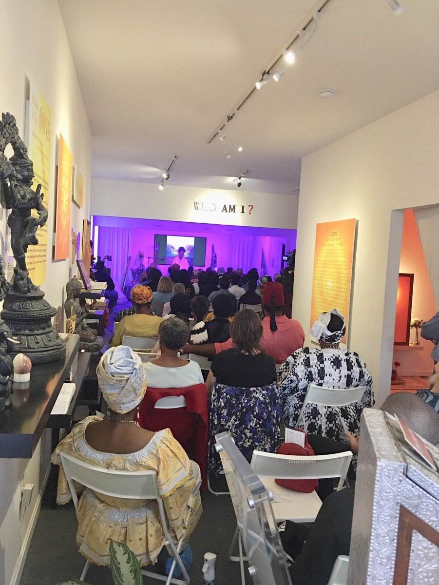meditmuseum's tweet photo. Thank you #DrIvy for the powerful #Vibronics #SoundSpa launch event at the #MeditationMuseum tonight ... Everyone loved you! @lovebuttonorg was also in the house!❤️ https://t.co/zhA1jVkmaK