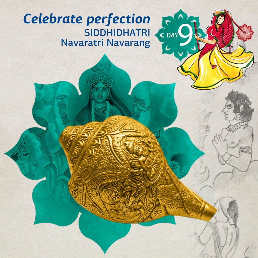 IFBAppliances's tweet photo. Navaratri Day 9 #Siddhidhatri
As Adi Parashakti, the mother goddess was pure energy and had no form. She appeared as Siddhidhatri from the left half of Shiva.
#Day9PeacockBlue #Navaratri2019 #Dandiya #IFBAppliances #NavaratriNavanand #NavaratriNavrang
https://t.co/gKp1FoR4f6 https://t.co/vbVGmOVbR8