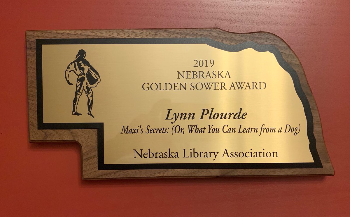 Loved me some #NebraskaNice! MAXI'S SECRETS was the 2019 chapter book Golden Sower winner . . .