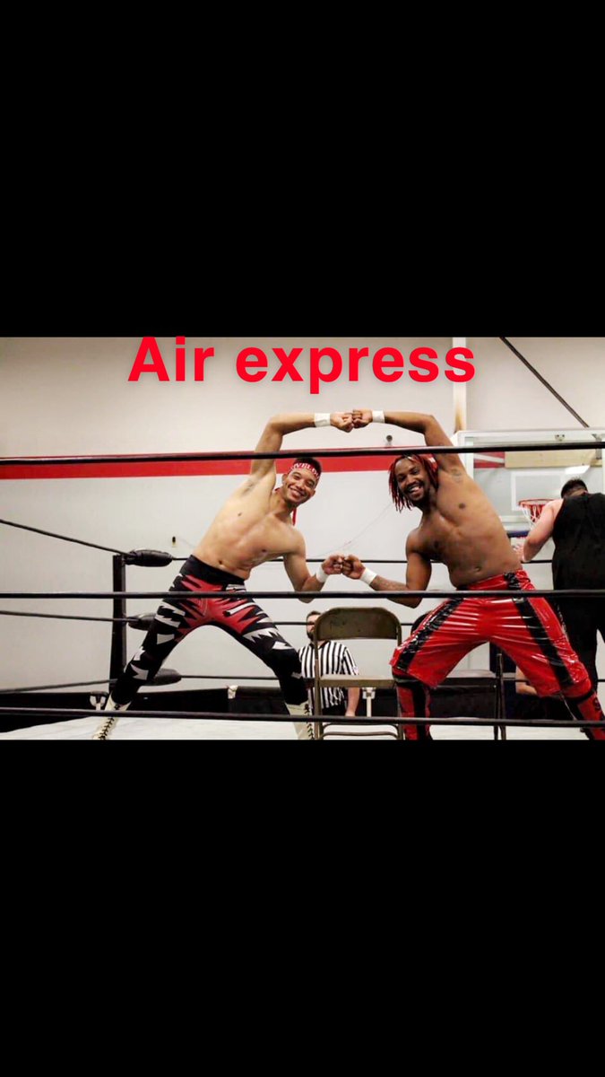 CDagger28's tweet photo. Air Express made their Debut at AMW in Hazard,Ky #AirExpress #AMW #Wrastlin #ProWrestling #Kentucky #CrimsonDagger #AceJackon https://t.co/vD29smCIuY