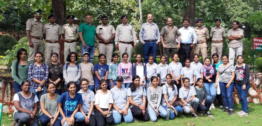 Wildlife week celebration-2019 with students of M.S. University, at Vadodara
Awareness Rally,Wildlife Photography Exhibition,Debate Competition,Quiz Competition,Painting Competition,Field Trip
<a href="/CMOGuj/">CMO Gujarat</a> <a href="/forest_gujarat/">GujaratForest</a> <a href="/HoffPccf/">PCCF & HoFF, Gujarat State</a> <a href="/PccfWildlife/">PCCF Wildlife</a> <a href="/CfWildlife/">CFWildlifeVadodara</a>