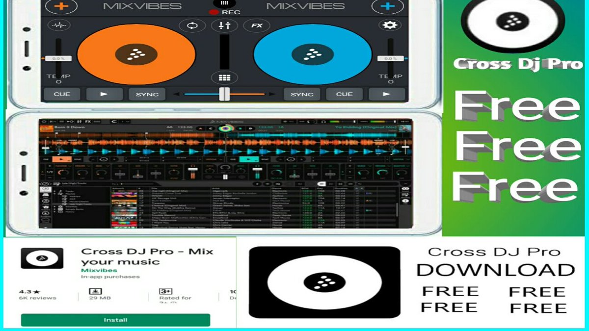 cross dj pro download free