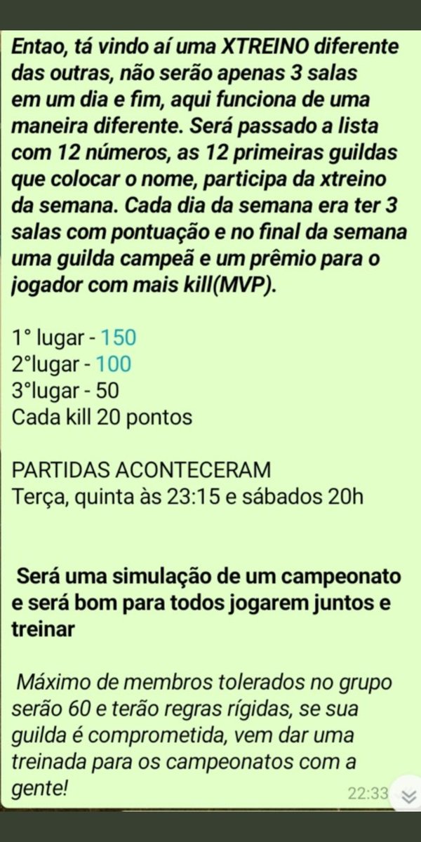 13Distrito1's tweet image. XTREINO! SERÃO POUCAS VAGAS, SE QUISER, CHAMA NA DM