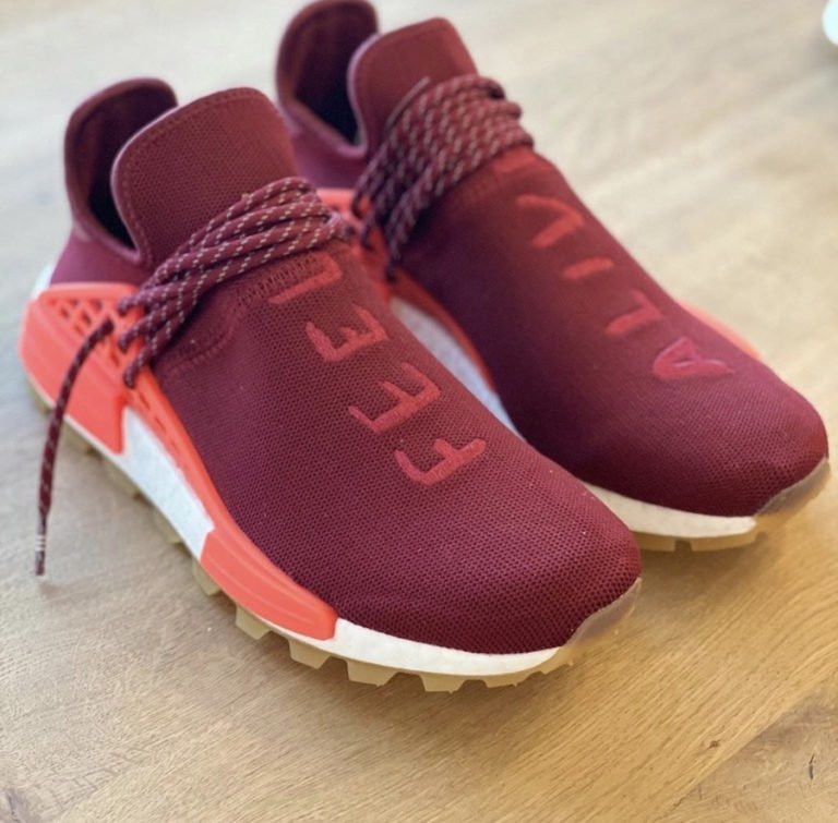 Pharrell x adidas Hu NMD Trail Blank Canvas Fei Dong Human Shrimp Skin