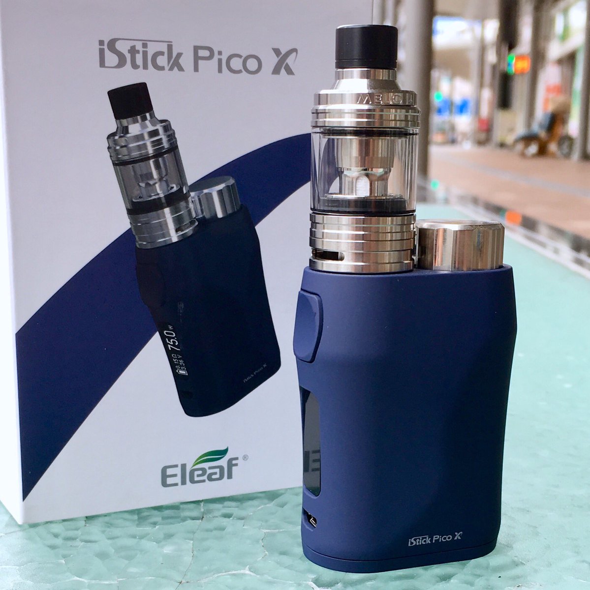 TreasureVape's tweet photo. 郡山店 今日も元気に 営業開始しております❗️(￣^￣)ゞ

エントリー機の最有力Eleaf 「iStick Pico X MELO4 KIT」十分過ぎるほどのオーバースペック❗️✨ しかし、使いやすさ・利便性を見ればEasy❗️ どのショップでも初めてVAPEを持つ人に勧める優秀機であります❗️✨ 是非 店頭にてご覧ください❗️ https://t.co/tRTnqMtl96