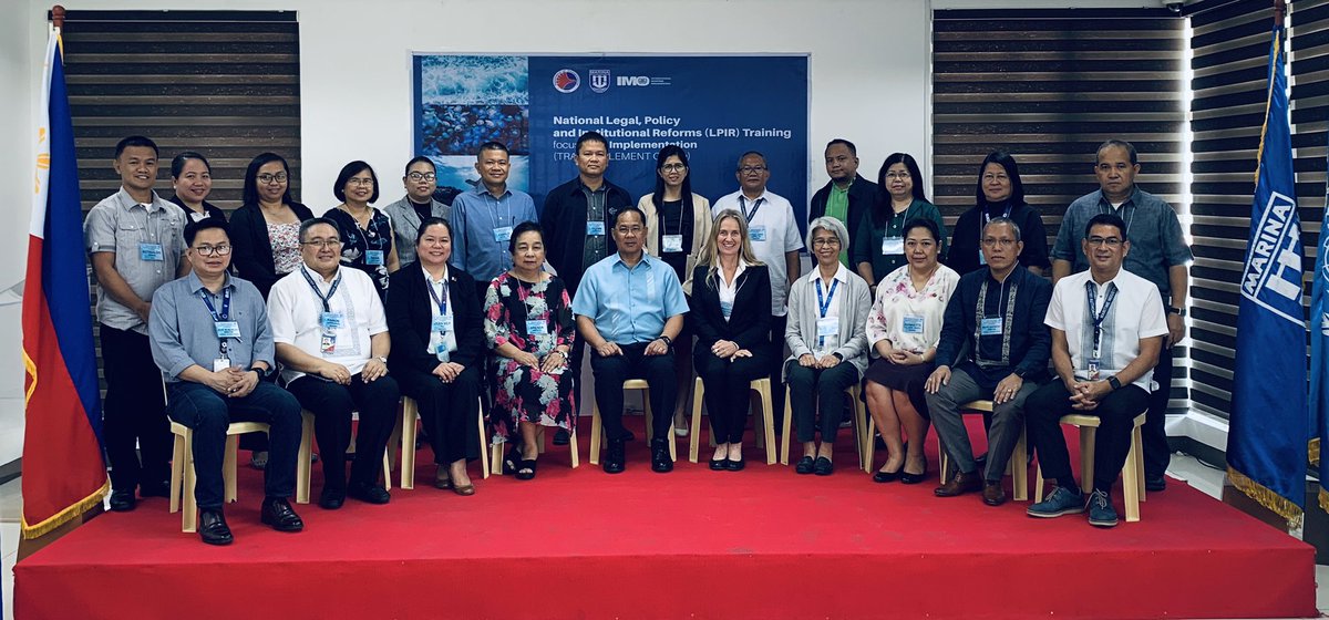 The <a href="/IMOHQ/">International Maritime Organization</a> MEPSEAS National Training on the legal implementation of the Ballast Water Management and the Anti- Fouling Systems Conventions just kicked off in Manila, Philippines 
#ballastwatermanagement
#IMO 
#internationallaw 
#environment 
#legaldrafting 
#treaty