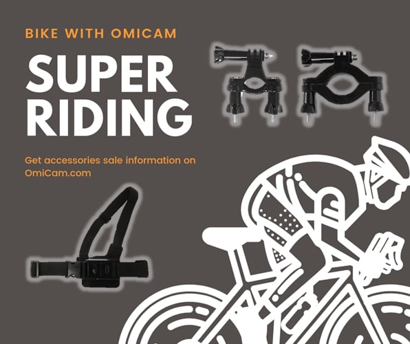 MySight360's tweet photo. Hello OMIfriends,
Do you enjoy biking? Do you want to film the beautiful scenery along your road? Using OmiCam with mount accessories help you record your adventures!
Learn more about OmiCam accessories: https://t.co/c9MyK6tBk2 https://t.co/qIHoTOcXsH