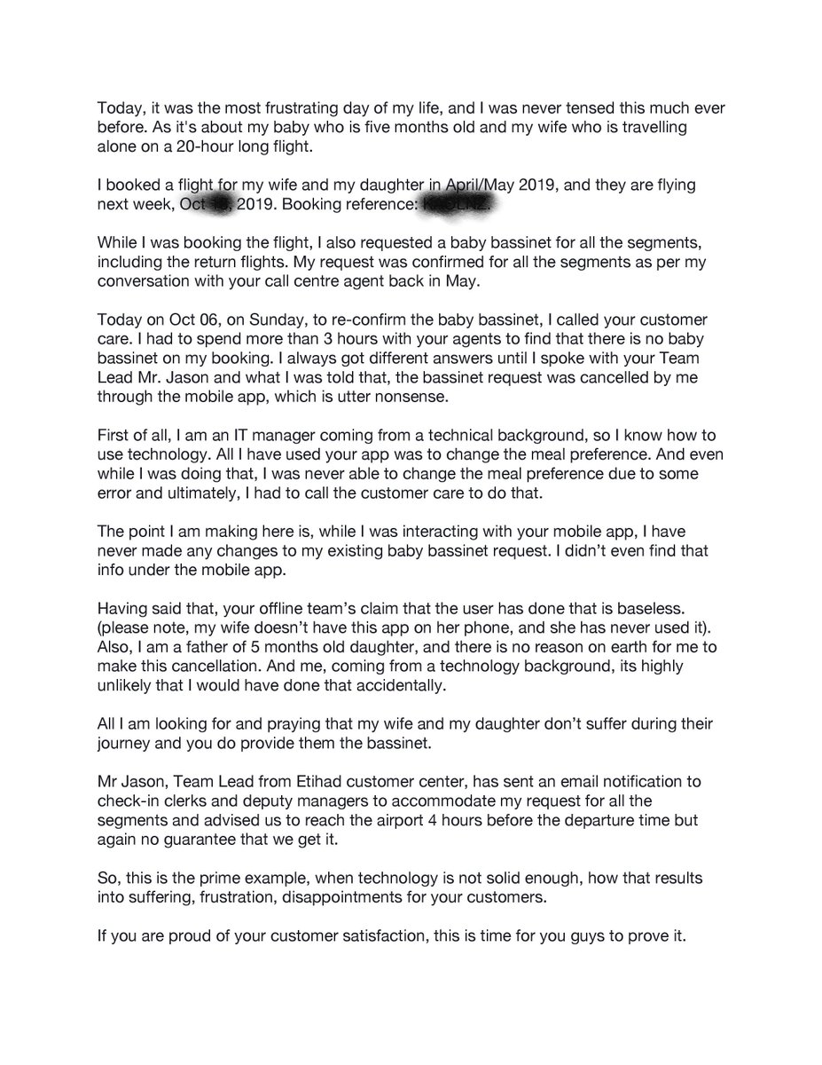 etihad bassinet request