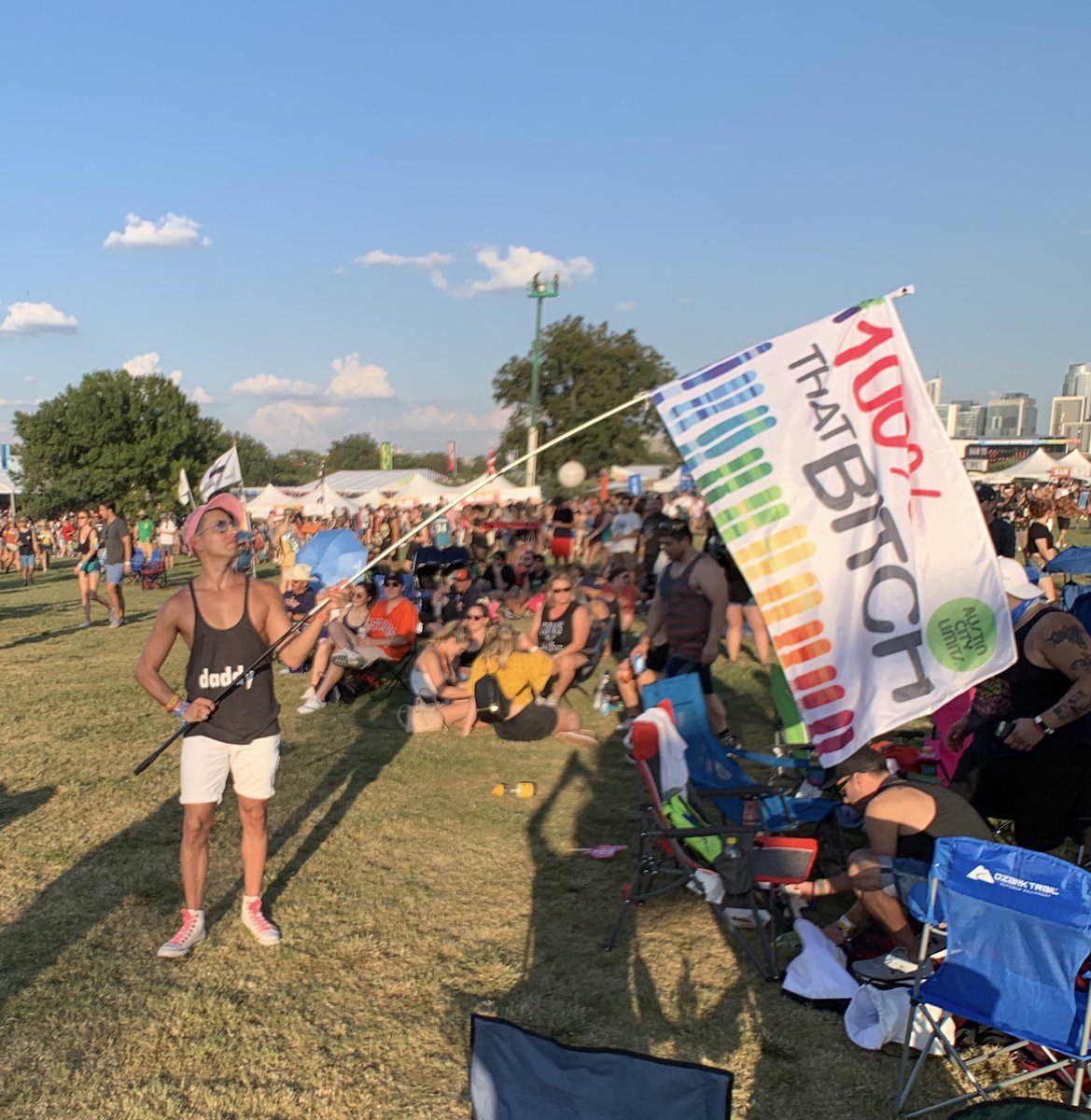 DanielJEstrada's tweet image. @lizzo we also couldn’t make it annnnnywhere close tonight but it’s the thought that counts. #ACLFest #Lizzo #onetimeuse #austin #bitch