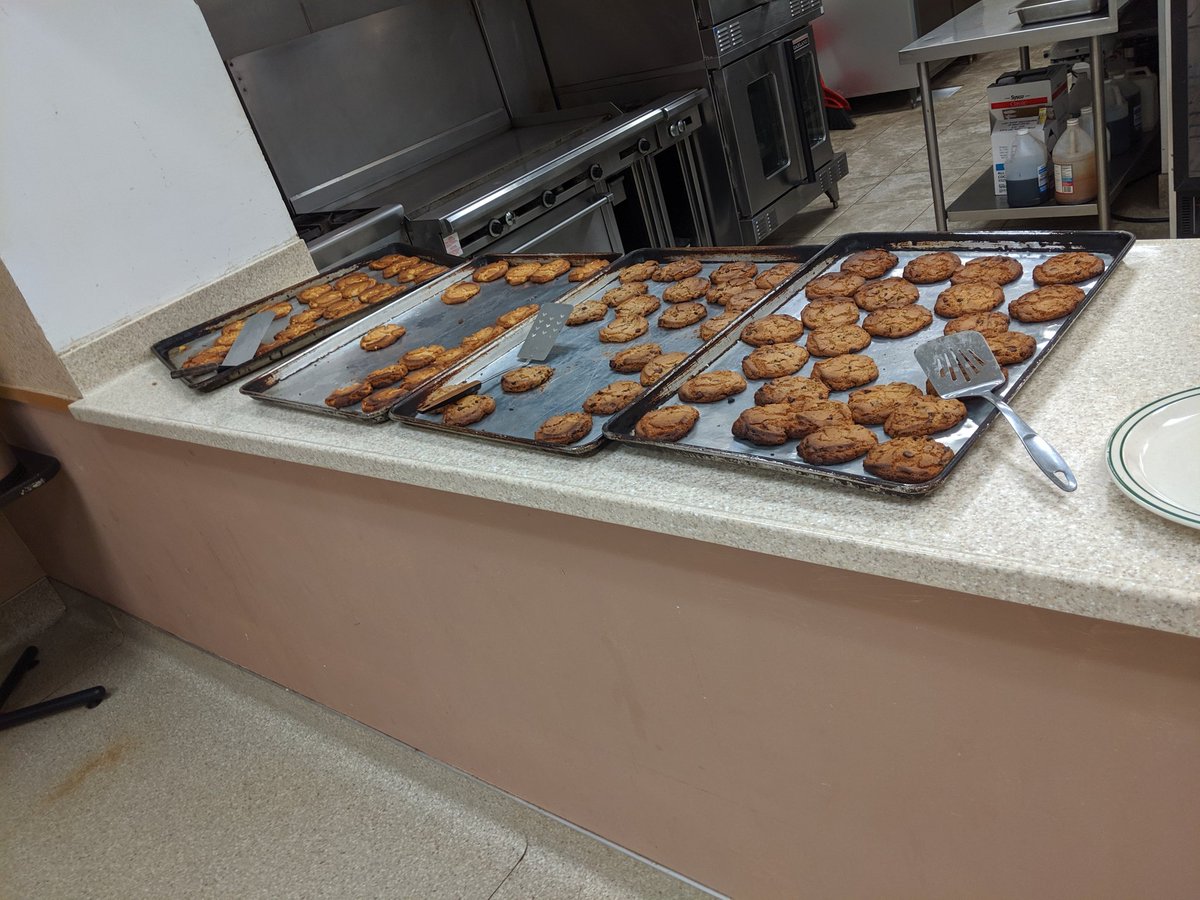 knife_city's tweet photo. Nice try, work. Leaving me alone with a bunch of cookies. I don't think so!

#IfLandsCouldEat #ILCKchallenge https://t.co/xWzGgJUwta