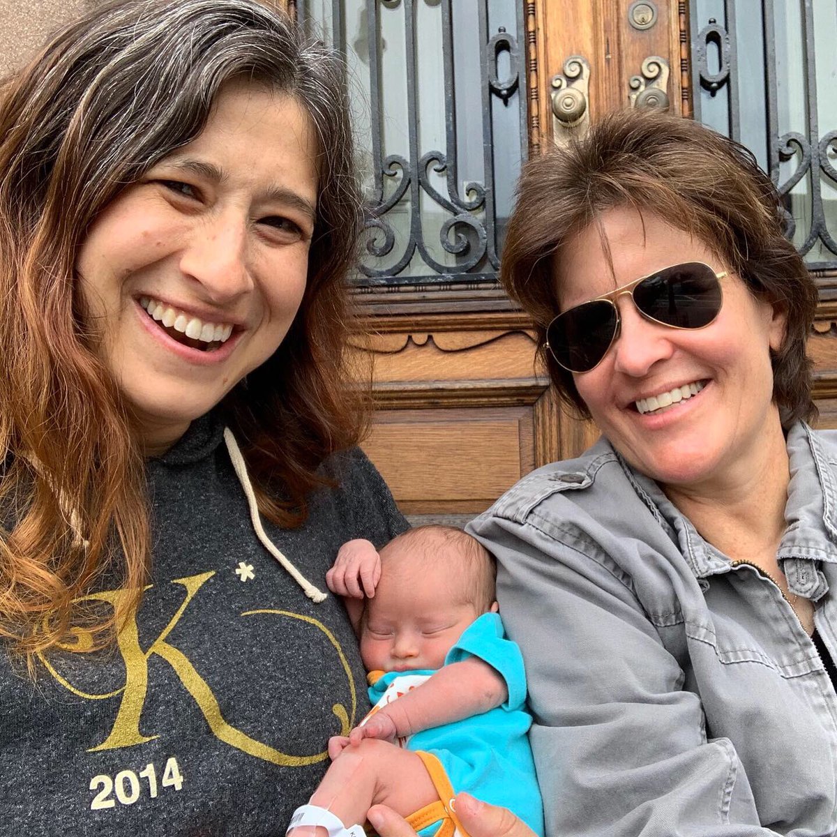 Amanda Katz on Twitter together with Kara Swisher and their baby Clara Jo Swisher Katz 