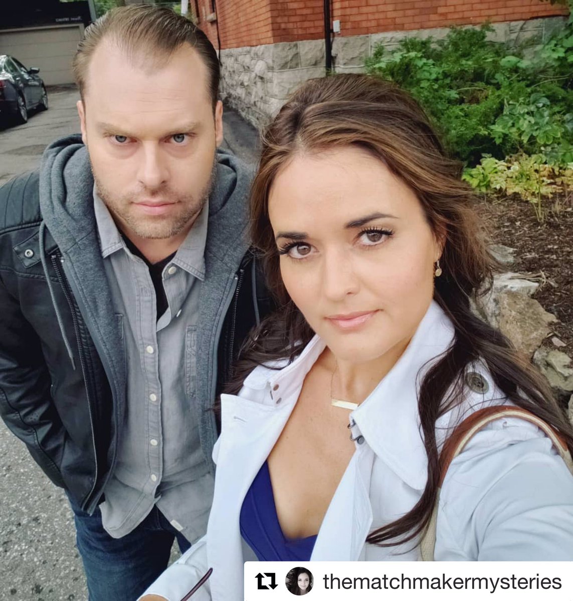 KevanKase's tweet photo. Hope you liked watching the show as much as I liked working on it. Big shout out to @danicamckellar @webstervictor &amp; @coryleemusic can’t wait to see your next adventure. 
.
.
.
.
.
.
@MatchMysteries @HallmarkMovie #HallmarkMoviesAndMysteries #sleuthers #TheMatchMakerMysteries https://t.co/ulCVRjKNcV