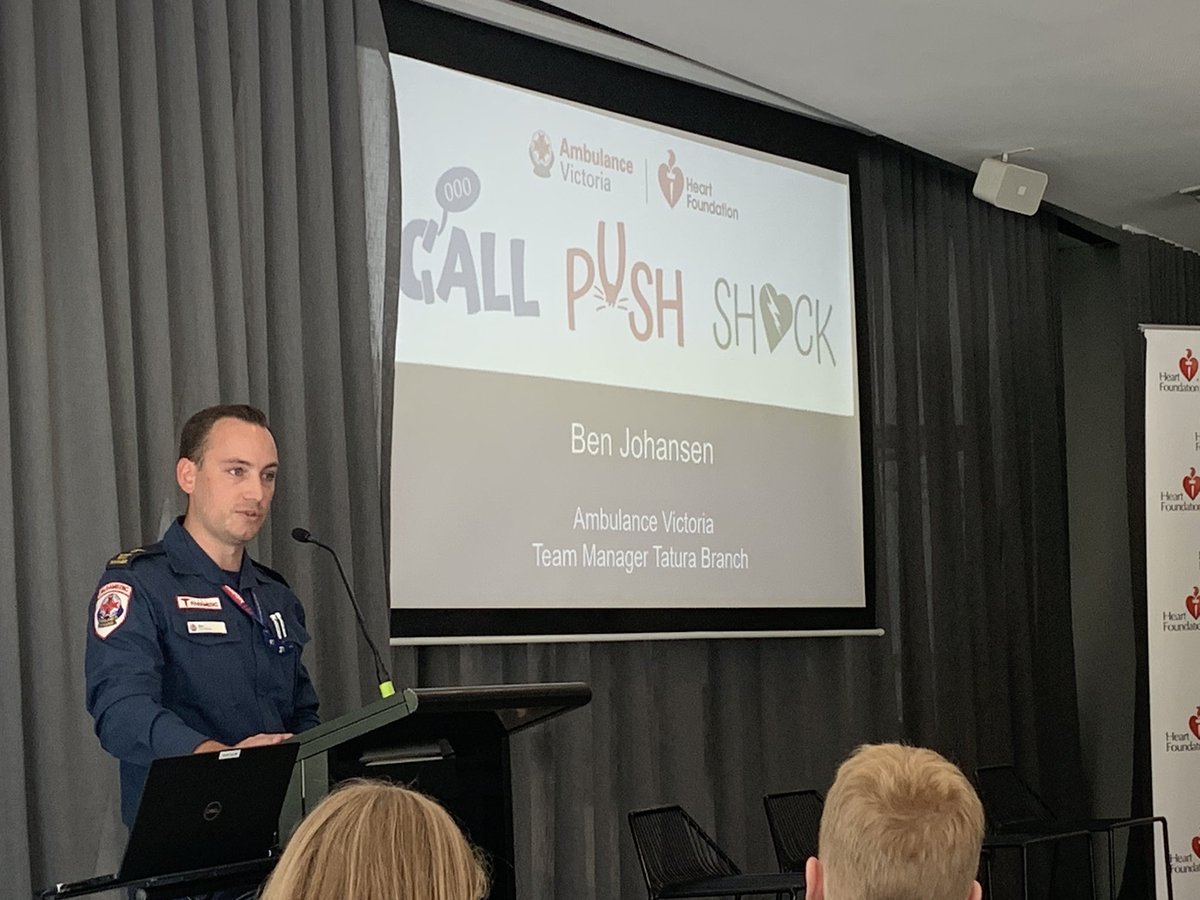 Celebrating the success of #HeartSafeCommunity in Tatura - more than 20 AEDs installed (&amp; registered!) and 1,000 people trained in CPR &amp; defibrillation with lives already saved! #BetterTogether #ItTakesACommunityToSaveALife <a href="/AmbulanceVic/">Ambulance Victoria</a> <a href="/heartfoundation/">Heart Foundation</a>