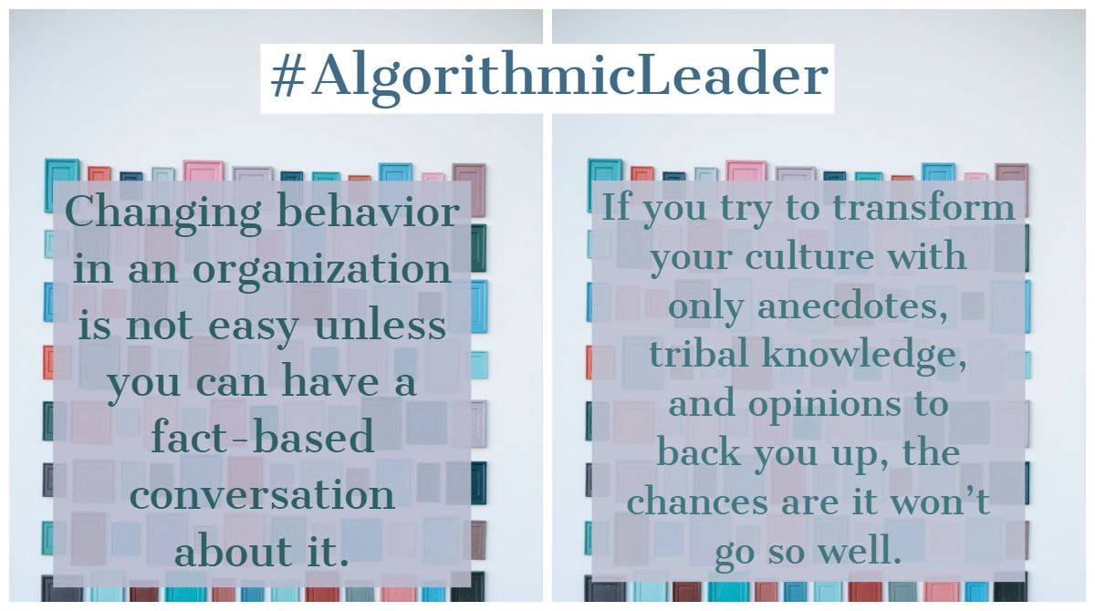 eileenheller's tweet photo. "Technology may have changed the hardware of your business, but culture is your true operating system." Ch. 5 #AlgorithmicLeader @mikewalsh @showmerob @WendyL612 https://t.co/jVsvkWLmBG