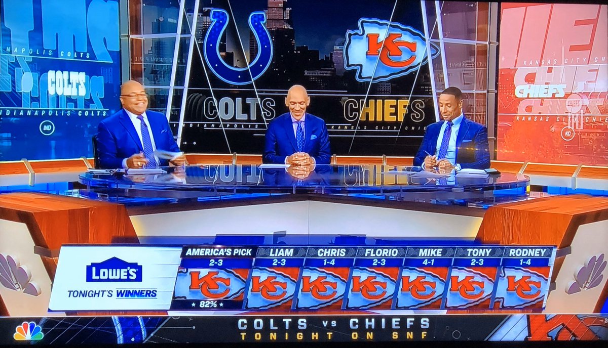 farbuckz's tweet photo. #americaspick #liam #chris and all this suckers go grab a napkin cause itβs served! Haha @Colts WIN https://t.co/6LB5B7sUWU