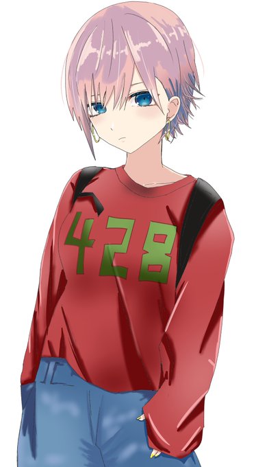 kiramekiさんがTwitterに投稿した中野一花(五等分の花嫁)のイラスト。