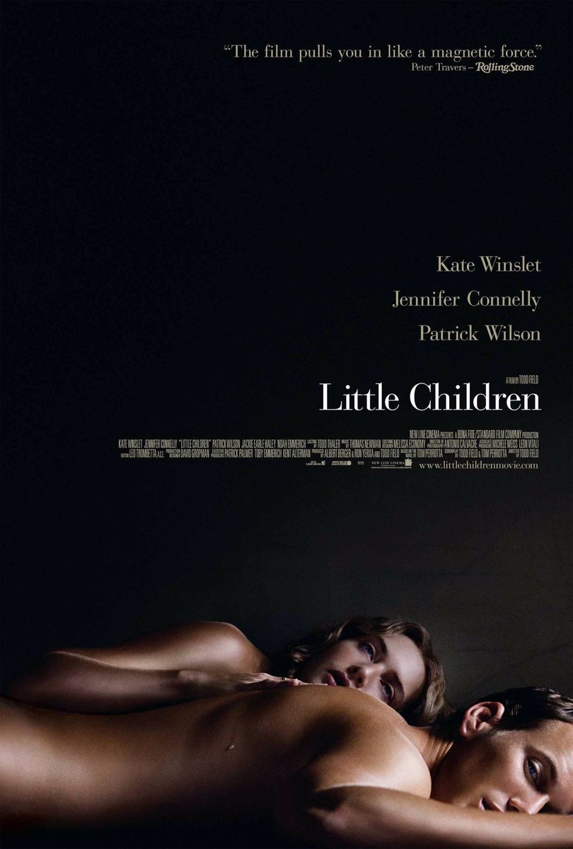 FilmNewsNos's tweet photo. 🎬MOVIE HISTORY: 13 years ago today, October 6, 2006, the movie ‘Little Children’ opened in theaters!
#KateWinslet #PatrickWilson #JenniferConnelly #JackieEarleHaley #NoahEmmerich #PhyllisSomerville #GreggEdelman #TySimpkins #JaneAdams #RaymondJBarry #TriniAlvarado https://t.co/84f2eI6FT0