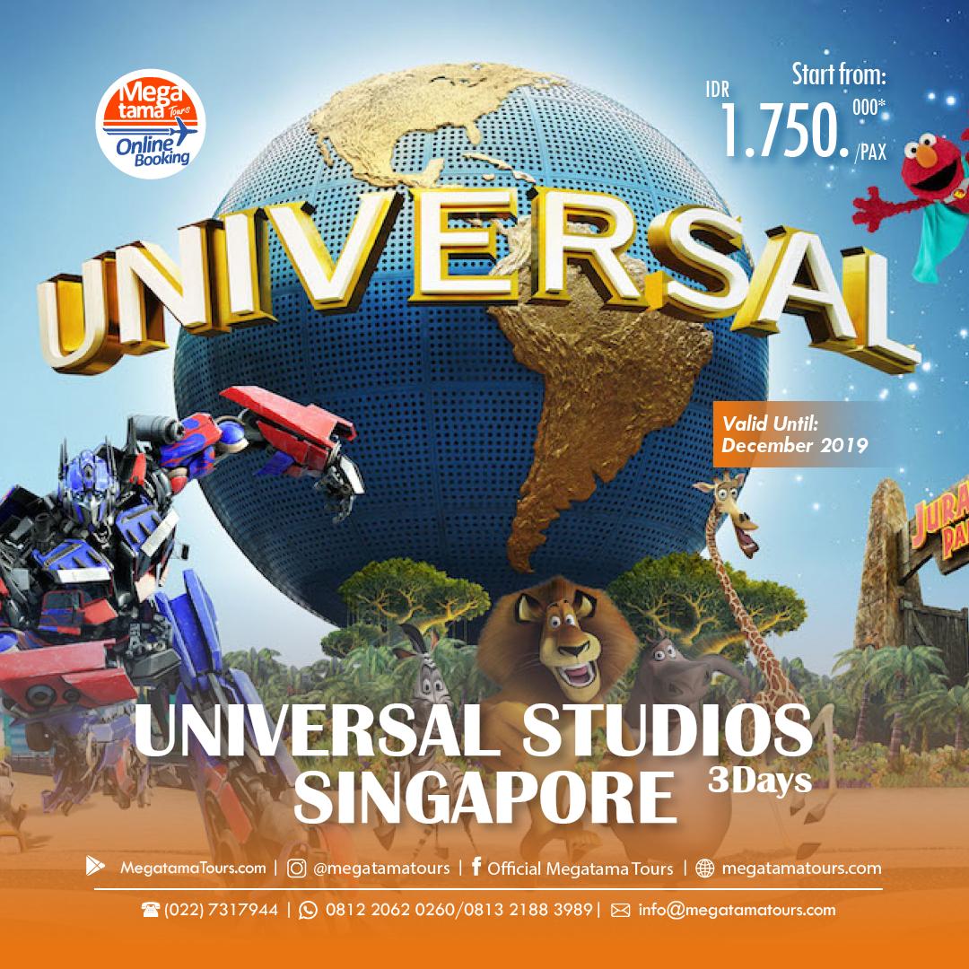 MegatamaTours's tweet photo. 3HARI UNIVERSAL STUDIOS SINGAPORE
_________________
Untuk details &amp; reservasi hub : Megatamatours 0227317944/081321883989 https://t.co/TZDsehfvkI