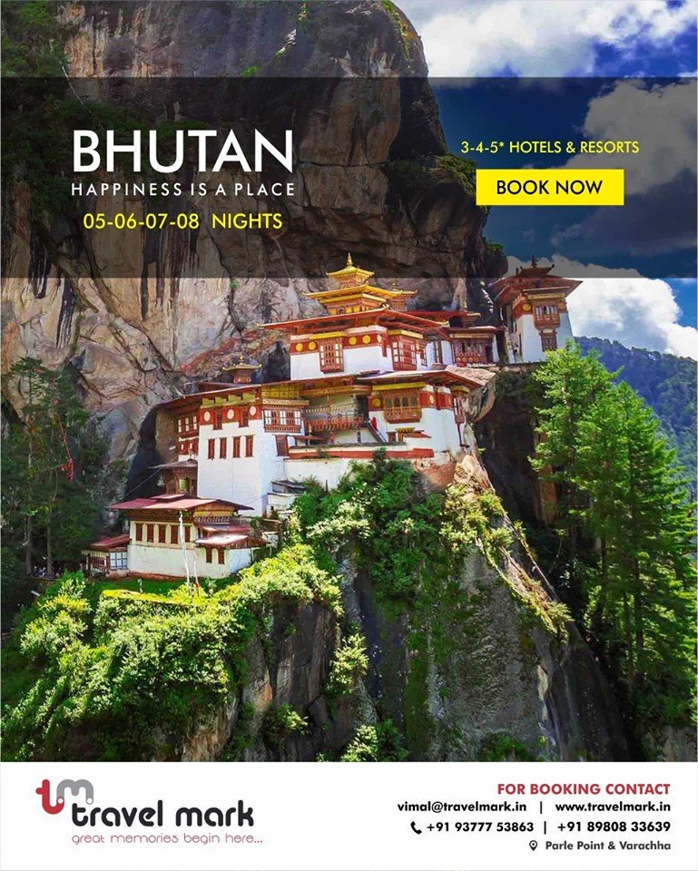 TravelMarkIndia's tweet photo. Happiness is a place.
Enjoy the best of Bhutan with 3-4-5 star hotels and resorts with Travelmark.
Don’t wait for longer, book your travel now!
-
-
-
-
--
--

#travelmark #travel #travelntour #bhutan #bhutantourism #bhutantravel #bhutantour #tour #traveller https://t.co/SaV7wEcu0d