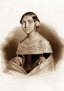 7 d'octubre de 1855: s'estrenava al Liceu l'òpera "L'ebreo" ("Lida di Granata" o també "Leila di Granata") de Giuseppe Apolloni, amb la soprano italiana Marianna Barbieri-Nini en el paper principal
ca.wikipedia.org/wiki/L%27ebreo